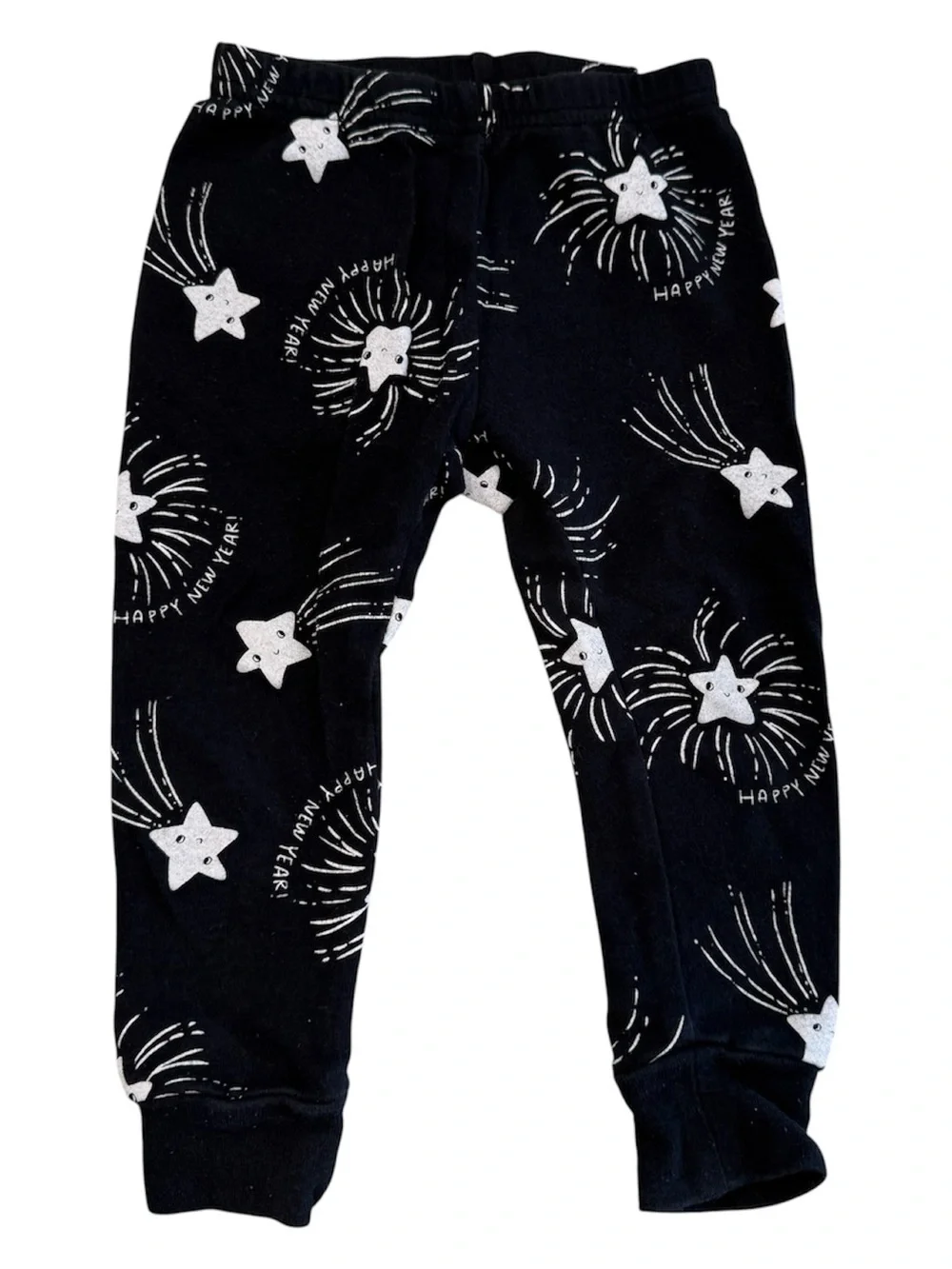 Carter's Black New years Pajama Set